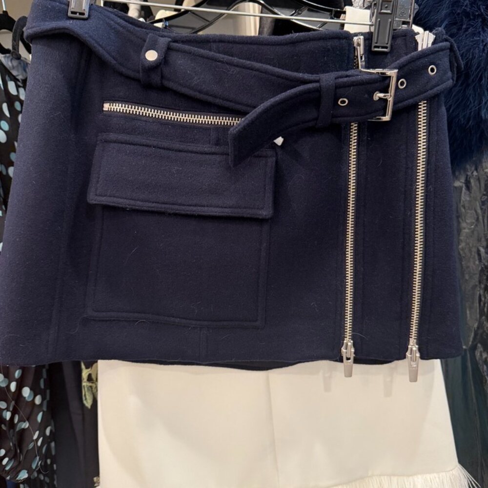 NWT A.L.C. Wool Mini Skirt Size 8